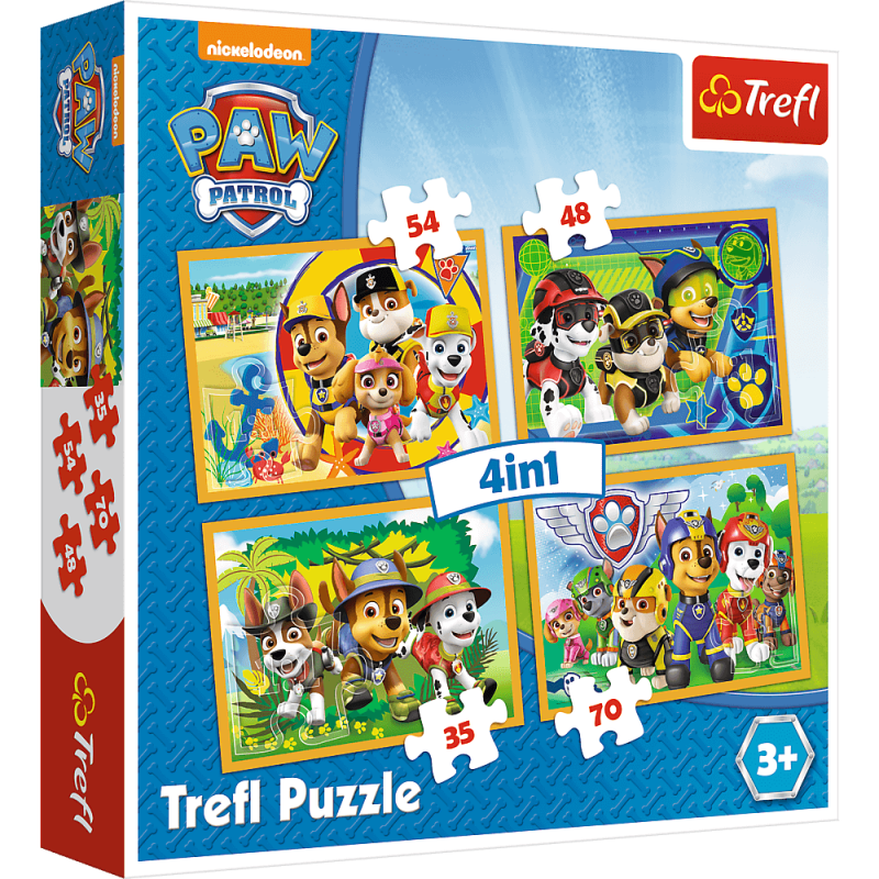 PUZZLE 4W1 TREFL ZAWSZE NA CZAS