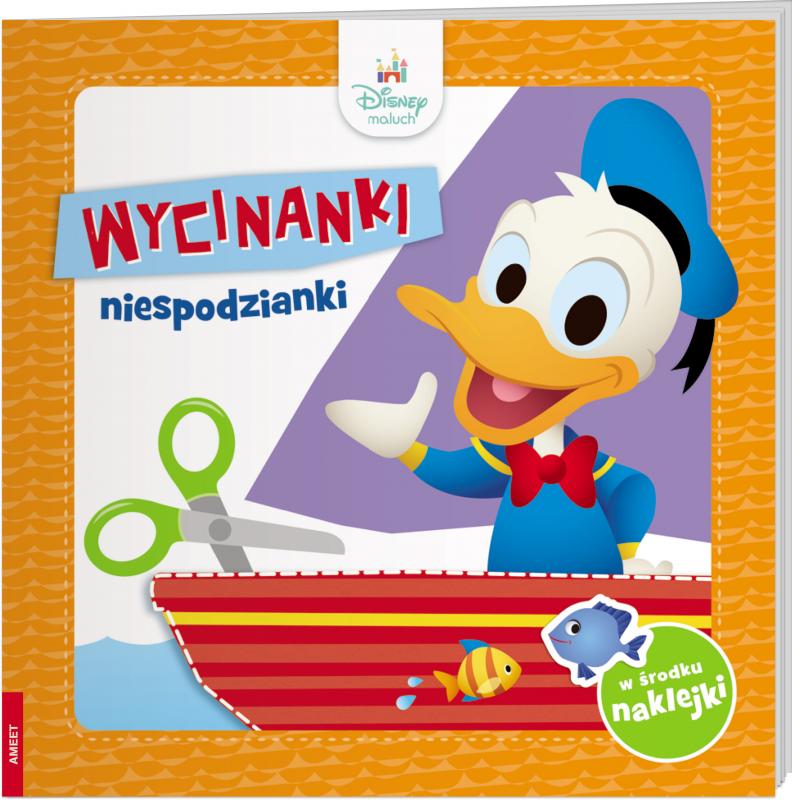 KSIĄŻECZKA DISNEY MALUCH. WYCINANKI NIESPODZIANKI