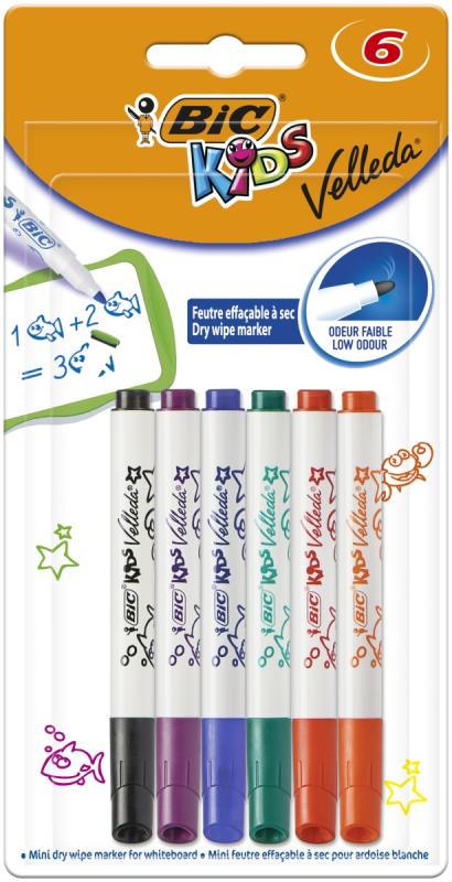 MARKER SUCHOŚCIERALNY BIC VELLEDA MINI A6