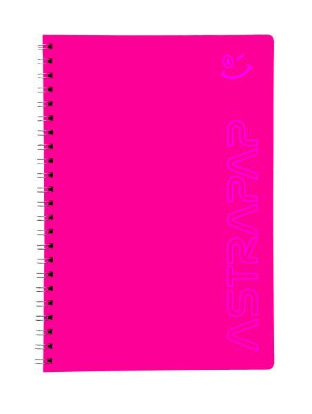 KOŁOZESZYT A4/100 = ASTRAPAP FLUO