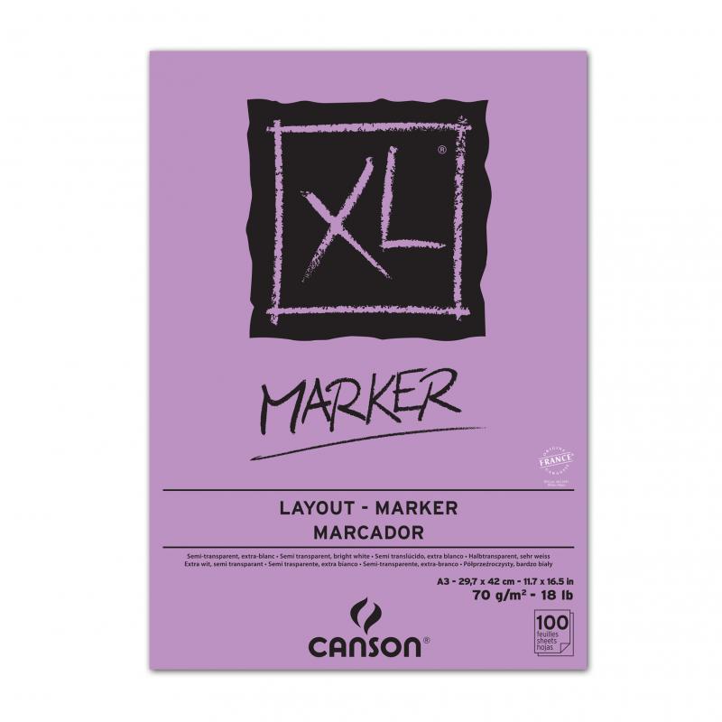 BLOK XL CANSON MARKER A3 70G/100A