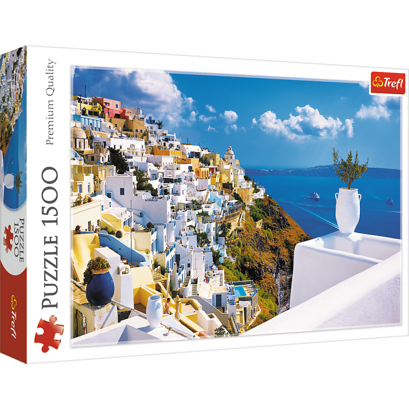 PUZZLE 1500 TREFL SANTORINI GRECJA