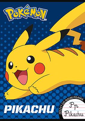 ZESZYT A4/32 = DWUKOLOROWA POKEMON DO NAUKI PISANIA