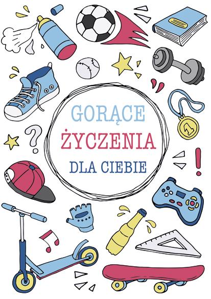 LAURKA B6B POLMAK BROKAT SERDECZNE ŻYCZENIA DZIECIĘCE