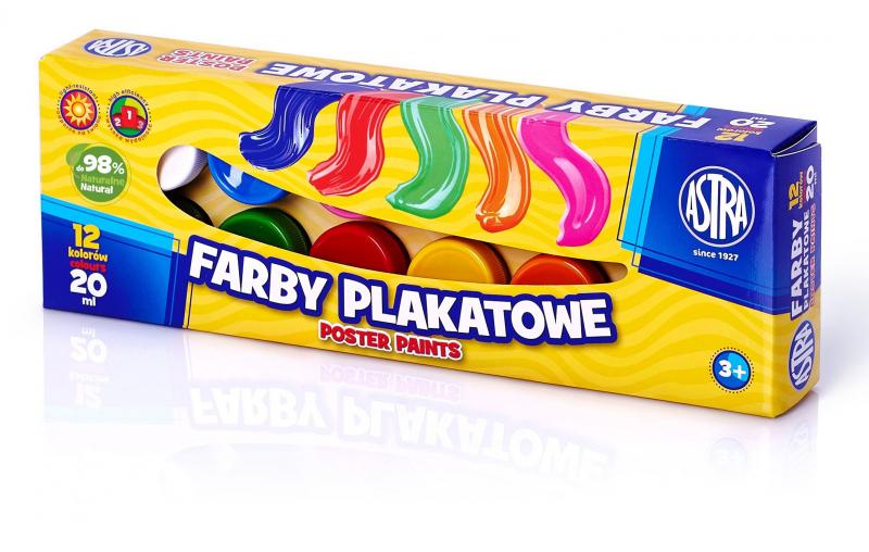 FARBY PLAKATOWE12/20ML ASTRA