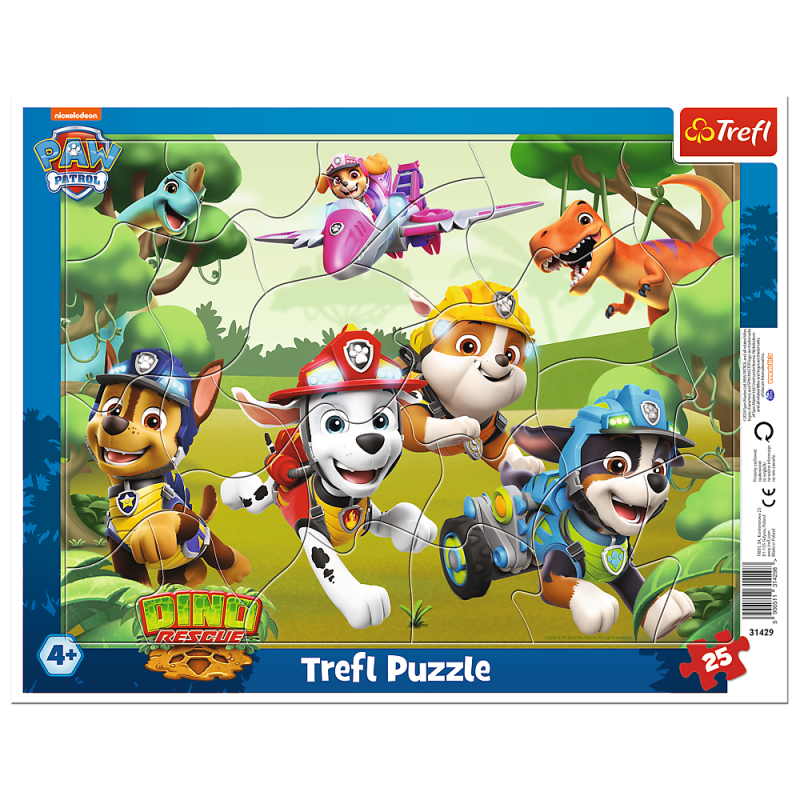PUZZLE 25 TREFL RAMKOWE WYCZYNOWE TRIKI PIESKÓW