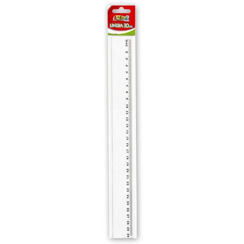 LINIJKA 30 CM KOLORI PENMATE TOP100