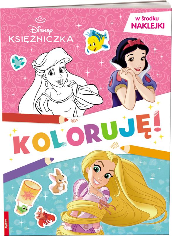 KSIĄŻECZKA DISNEY KSIĘŻNICZKA. KOLORUJĘ!