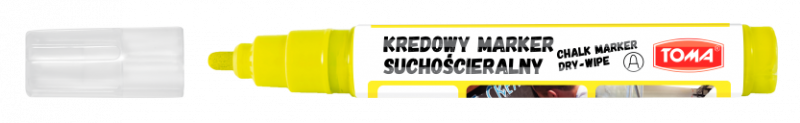 MARKER SUCHOŚC.KREDOWY 4,5MM ŻÓŁTY