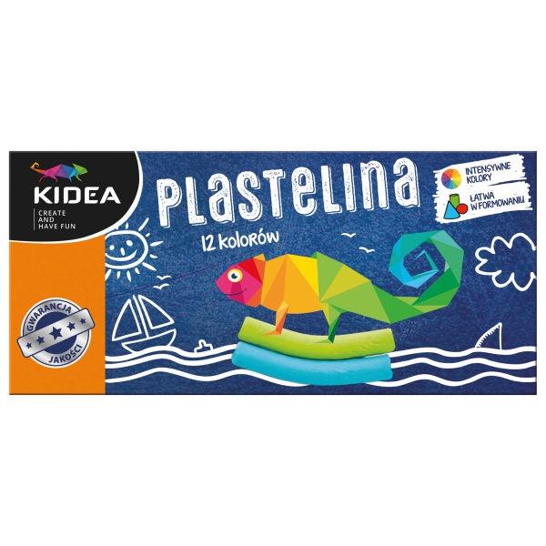 PLASTELINA 12 KIDEA