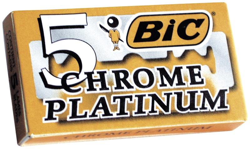 ŻYLETKI BIC A100 CHROM PLATYNA