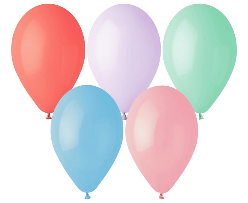 BALON G110 PASTEL 12' - MIX MACARON A'100