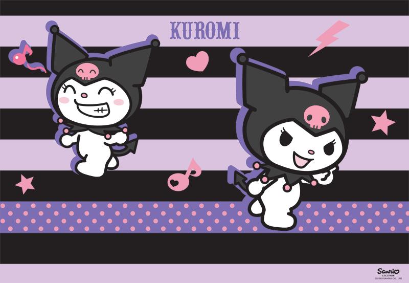 PODKŁAD SZKOLNY NA BIURKO OBUSTRONNY 55X38 KUROMI