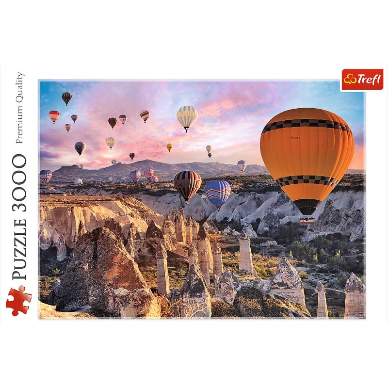 PUZZLE 3000 TREFL BALONY NAD KAPADOCJĄ