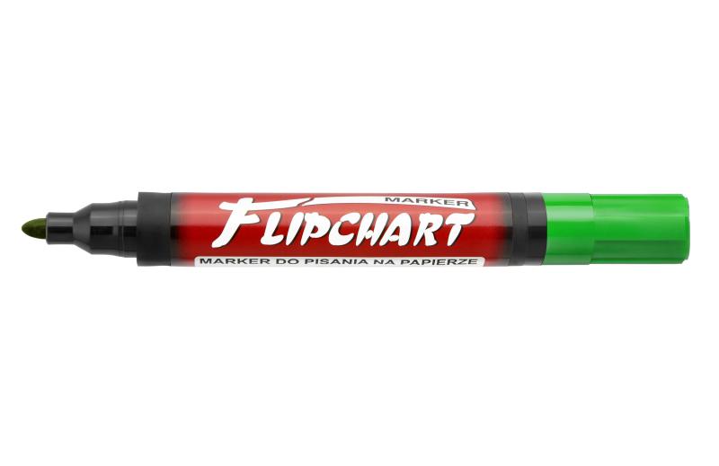 MARKER KAMET FLIPCHART OKR ZIELONY