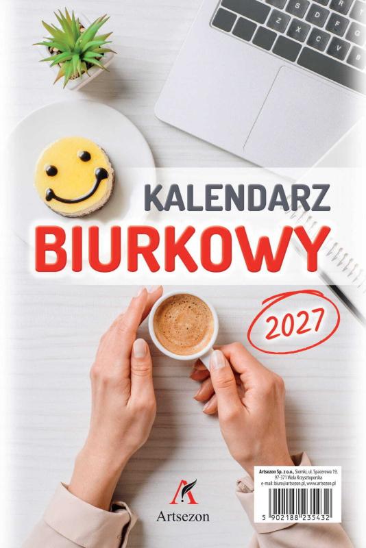 KALENDARZ BIURKOWY A5 2027