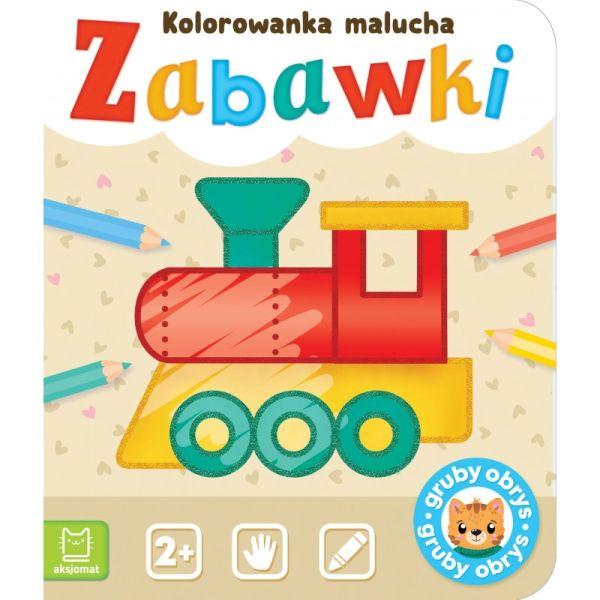 KSIĄŻECZKA ZABAWKI.KOLOROWANKA MALUCHA