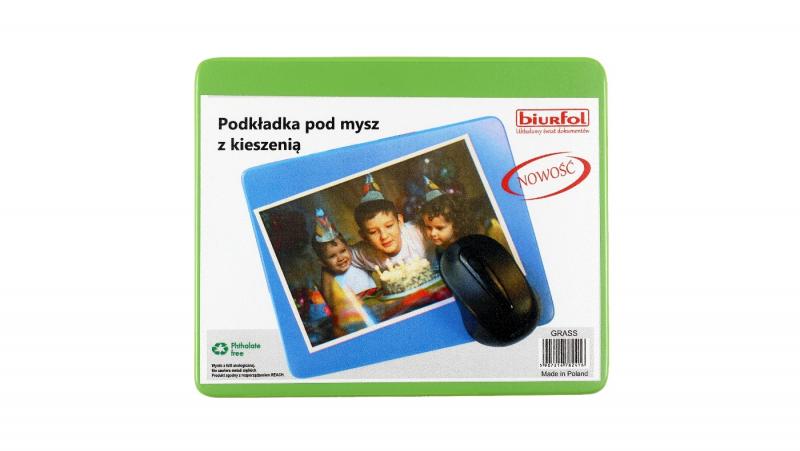 PODKŁAD POD MYSZ Z KIESZENIĄ GRASS