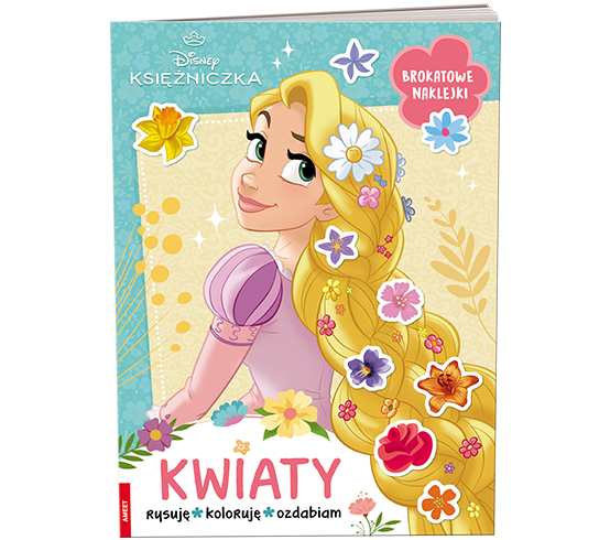 KSIĄŻECZKA DISNEY KSIĘŻNICZKA. KWIATY