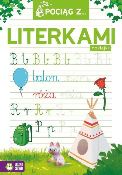 KSIĄŻECZKA POCIĄG Z LITERKAMI