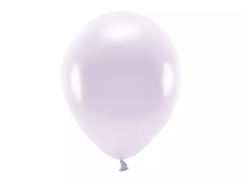 BALONY ECO 30CM METALIZOWANE LILIOWE