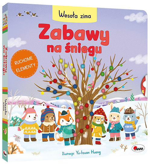 KSIĄŻECZKA WESOŁA ZIMA. ZABAWY NA ŚNIEGU