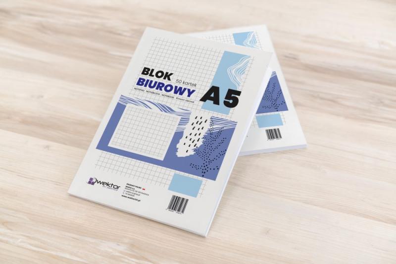 BLOK BIUROWY A5/50 # WEKTOR