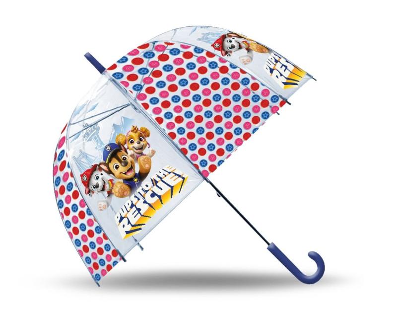 PARASOLKA PRZEZROCZYSTA, MANUALNA, 46 CM PSI PATROL