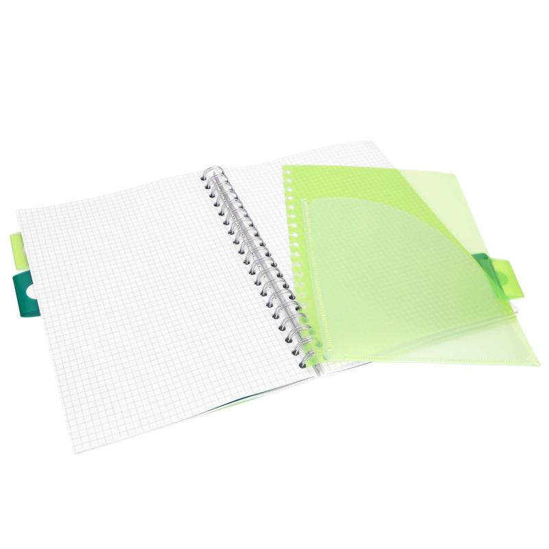 KOŁOZESZYT B5/100 # PUKKA TURKUS DARK TEAL