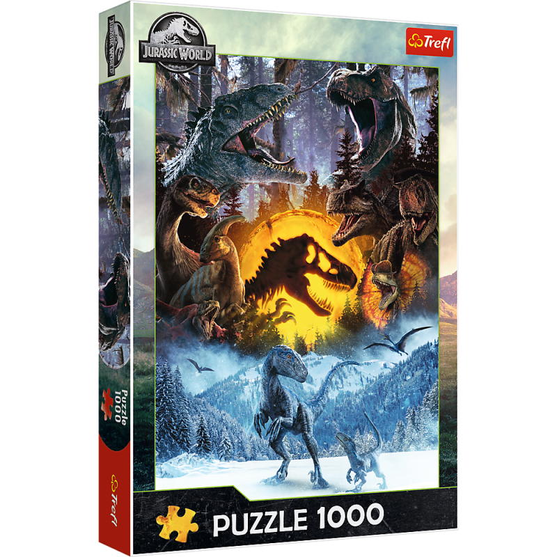 PUZZLE 1000 TREFL W ŚWIECIE PARKU JURAJSKIEGO