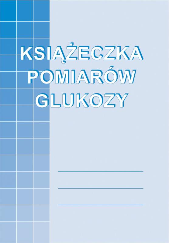 DRUK M KSIĄŻECZKA POMIARU GLUKOZY