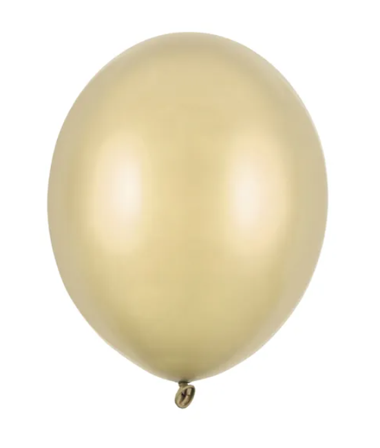 BALONY STRONG 30CM METALLIC COLD GOLD