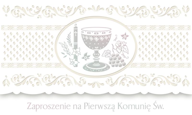 ZAPROSZENIE LUX EDITION Z LUX POLMAK KOMUNIA
