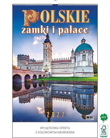 KALENDARZ WIELOPLANSZOWY POLSKIE ZAMKI I PAŁACE JOTAN STANDARD