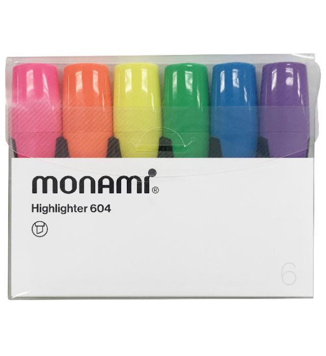 ZAKREŚLACZ 604 6 KOL. MONAMI 2060067572