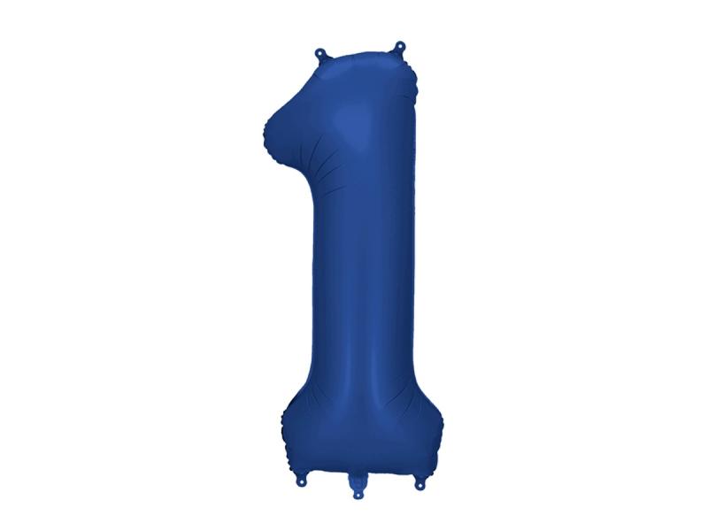 BALON FOLIOWY 1 GRANAT 86CM