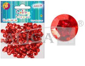 CEKINY MT-65995 HOLOGRAFICZNY CZERWONY 10G