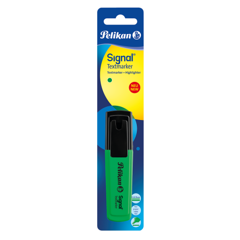 ZAKREŚLACZ PELIKAN SIGNAL 496 ZIELONY BL
