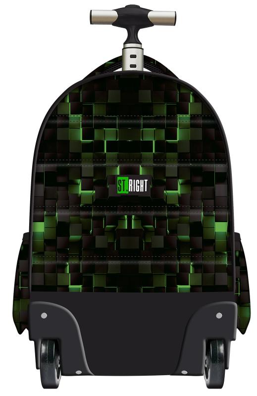 PLECAK NA KÓŁKACH GREEN GAME STRIGHT TB-01