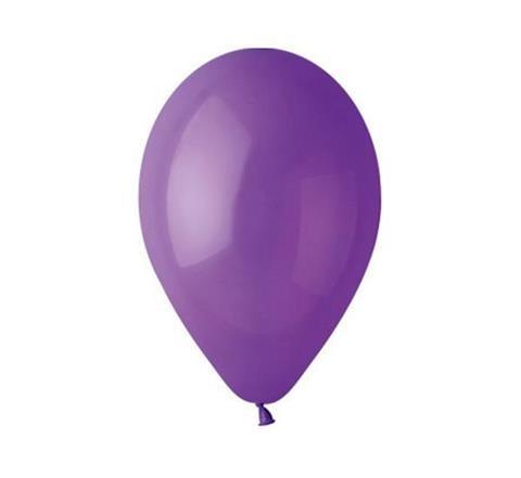 BALON PASTELOWY FIOLETOWY 008