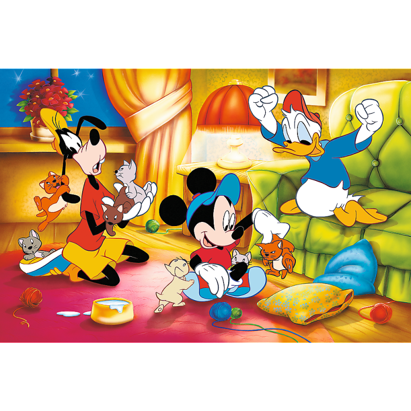 PUZZLE 600 TREFL MYSZKA MIKI I PRZYJACIELE