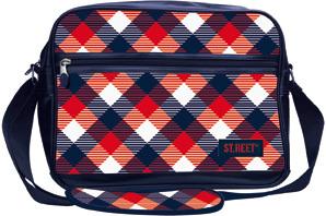 TORBA NA RAMIĘ STREET CHEQUERED PATTERN 6 SB-02