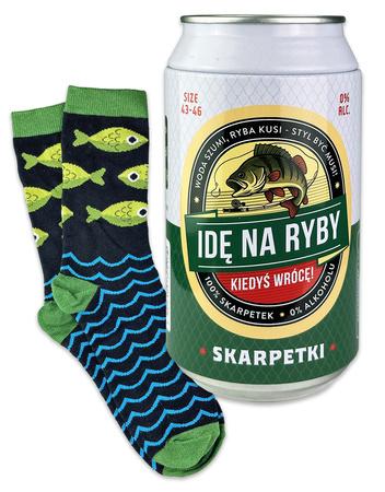 PUSZKA ZE SKARPETAMI RYBY