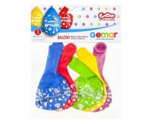 BALON PREMIUM HAPPY BIRTHDAY A/5 WISZĄCE