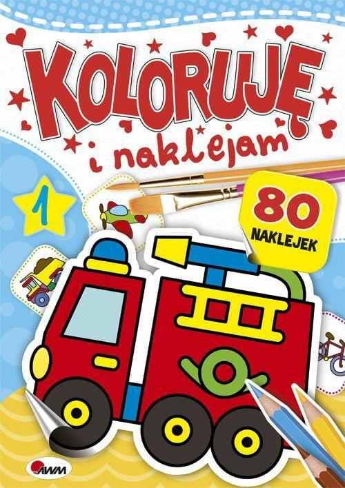 KSIĄŻECZKA KOLORUJĘ I NAKLEJAM 1/GM