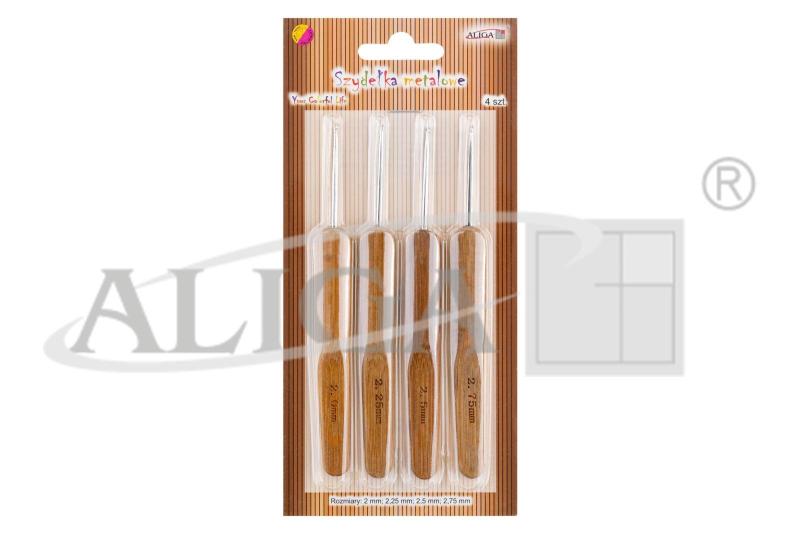 ZESTAW SZYDEŁEK Z DREWNIANYM UCHWYTEM A/4 SZYD-3346