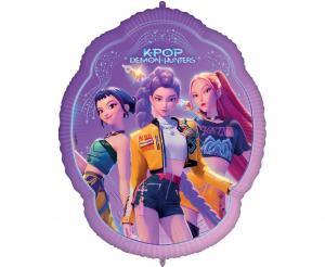 BALON FOLIOWY K-POP DEMON HUNTERS 100X73CM