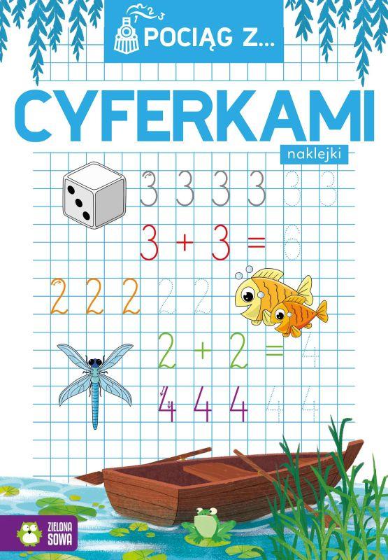 KSIĄŻECZKA POCIĄG Z CYFERKAMI W1