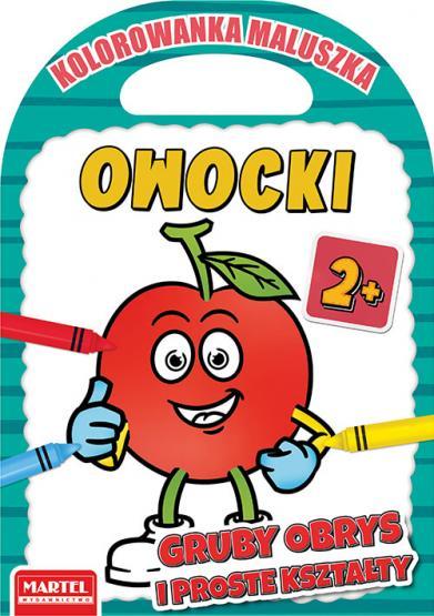 KSIĄŻECZKA KOLOROWANKA MALUSZKA-OWOCKI