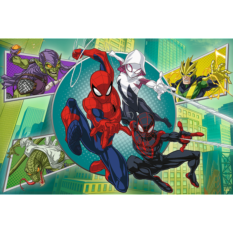 PUZZLE 100 TREFL PAJĘCZA MASKA SPIDERMAN